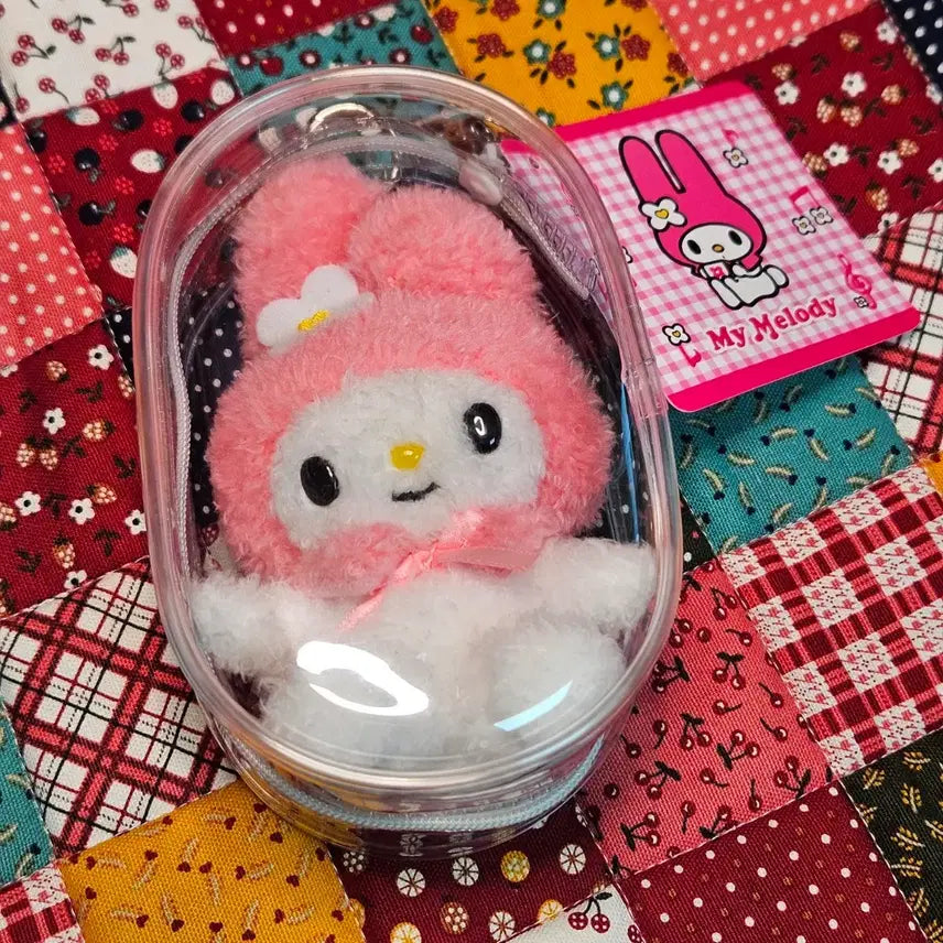 [BUNJANG] Sanrio My Melody 50th Anniversary Dream Cart Limited Edition Pinky Pink Plush Doll / (새상품) 산리오 마이멜로디 50주년 드림카트 팝업 한정 핑마 인형