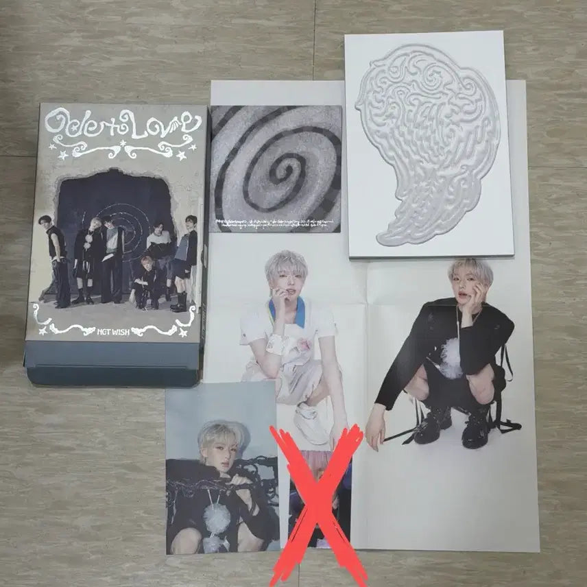 [BUNJANG] NCT WISH Odd to Love Album Package Set / 엔시티위시 오드 투 러브 앨범 패키지 버전 사쿠야 포카제외 풀세트