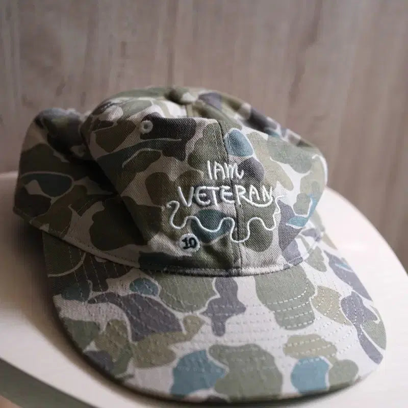 [BUNJANG] Camel Coffee Camouflage Ball Cap / 카멜커피 캡