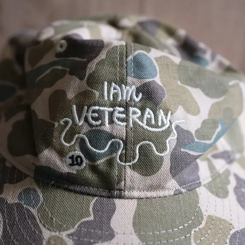 [BUNJANG] Camel Coffee Camouflage Ball Cap / 카멜커피 캡