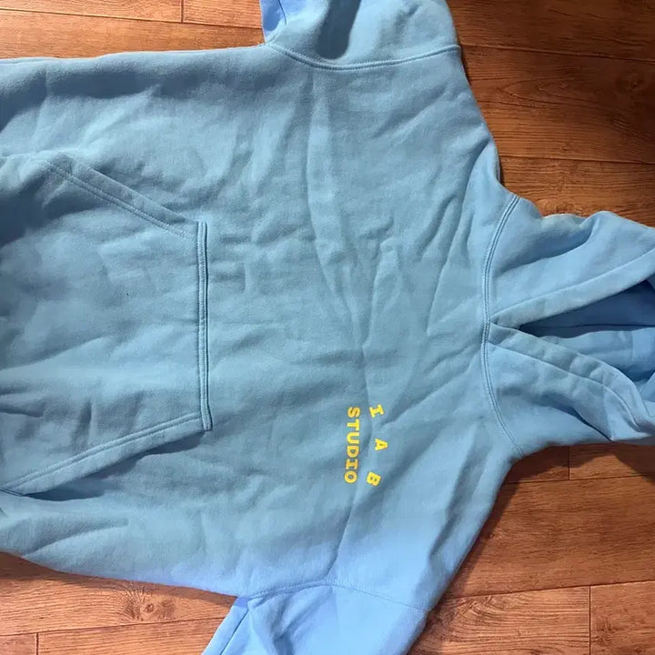 [BUNJANG] Iab Studio Hoodie Blue Lemon / 아이앱스튜디오 후드티 블루레몬 팝니다