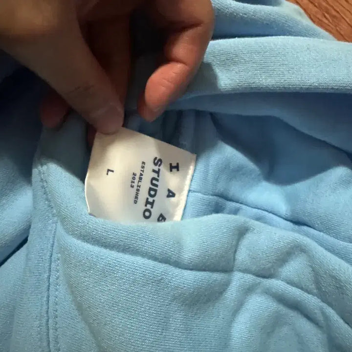 [BUNJANG] Iab Studio Hoodie Blue Lemon / 아이앱스튜디오 후드티 블루레몬 팝니다