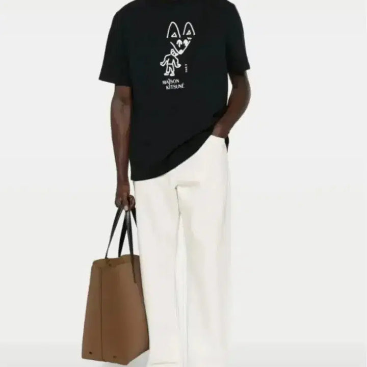 [BUNJANG] Maison Kitsune Party Fox T-shirt / <QR인증>메종키츠네 파티폭스 반팔 티셔츠