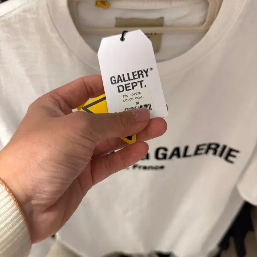 [BUNJANG] Gallery Department T-Shirt New / 갤러리 디파트먼트 반팔 신상 m 새상품