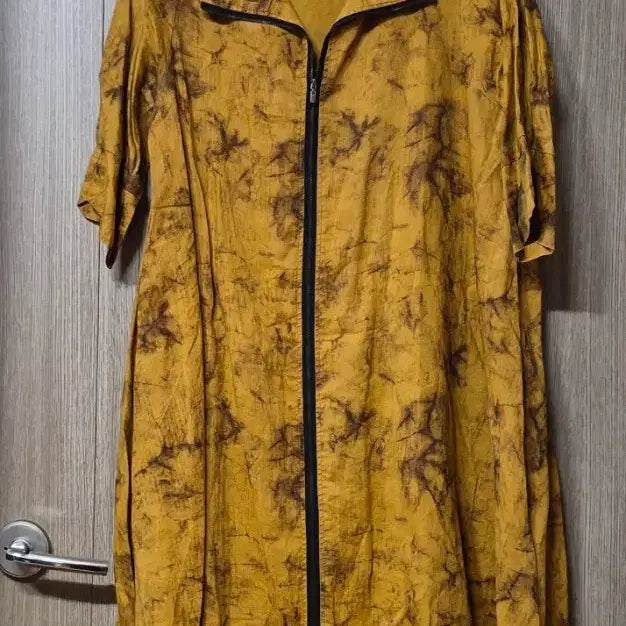 [BUNJANG] Unique Dye Pattern Long Jacket / 마 롱 자켓