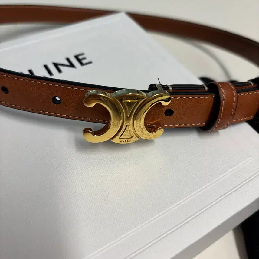 [BUNJANG] Celine Triomphe Belt Trio 18MM Small 75 / 셀린느 트리옹프 벨트 트리오퍼 18MM 스몰 75
