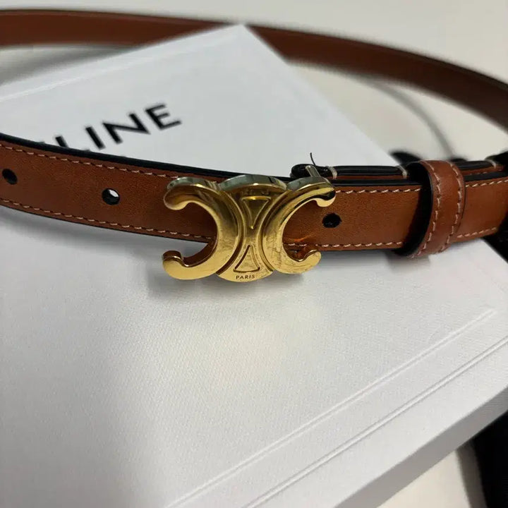 [BUNJANG] Celine Triomphe Belt Trio 18MM Small 75 / 셀린느 트리옹프 벨트 트리오퍼 18MM 스몰 75