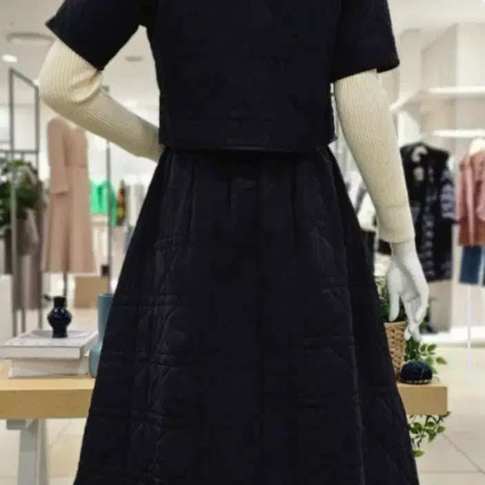 [BUNJANG] Quilted Skirt Set / 누빔스커트 셋엄
