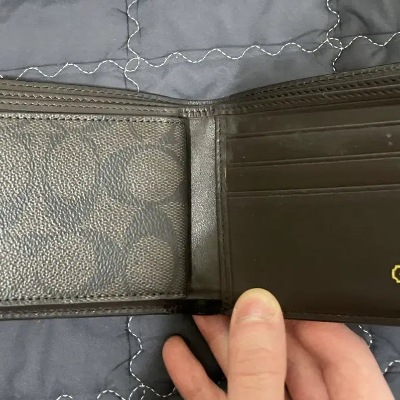[BUNJANG] Coach Leather Bifold Wallet / [정품] 코치 반지갑 판매