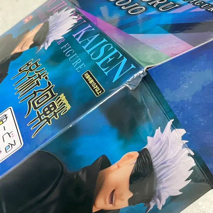 [BUNJANG] Jujutsu Kaisen Satoru Gojo Noodles Stopper Figure Set (4 Variations) / 주술회전 고죠 사토루 누들스토퍼 피규어 4종. 사복,고전,안대