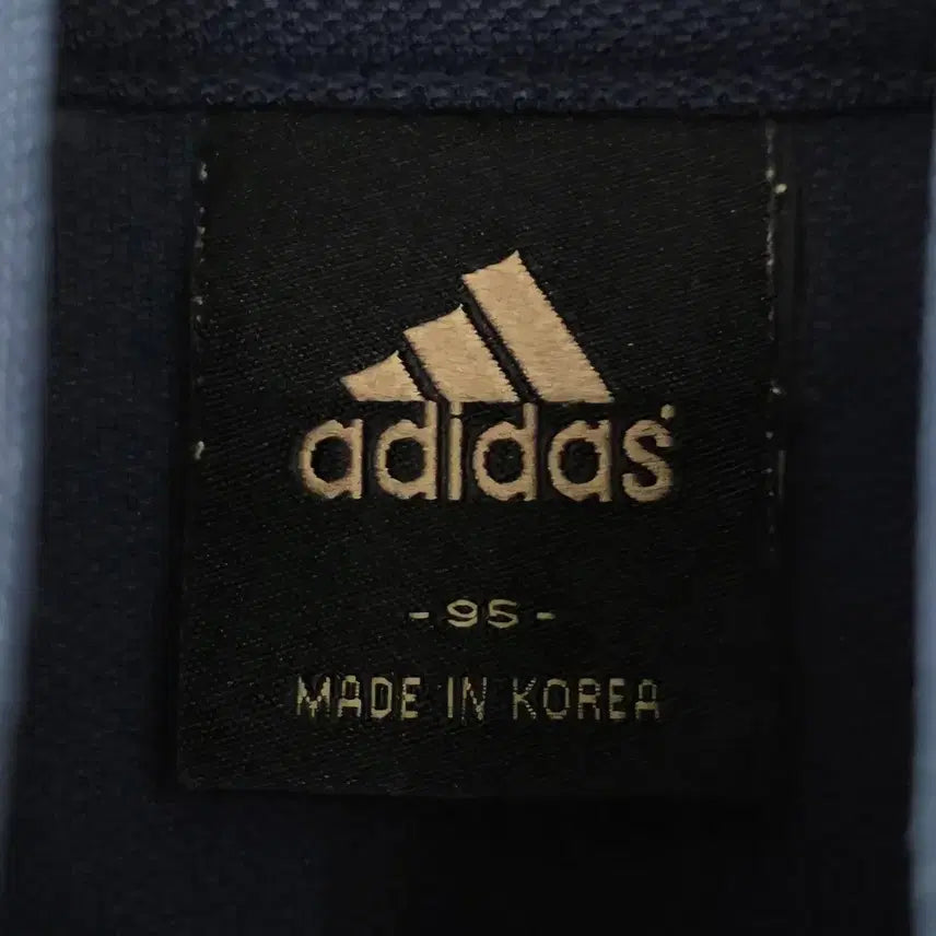 [BUNJANG] Adidas Navy Short Sleeve Polo Shirt (95) / 아디다스 네이비 반팔 카라티 95
