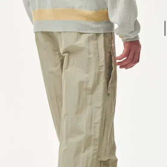 [BUNJANG] M Torino Parachute Wide Pants Beige / [M]세터 토리노 파라슈트 와이드 팬츠 베이지