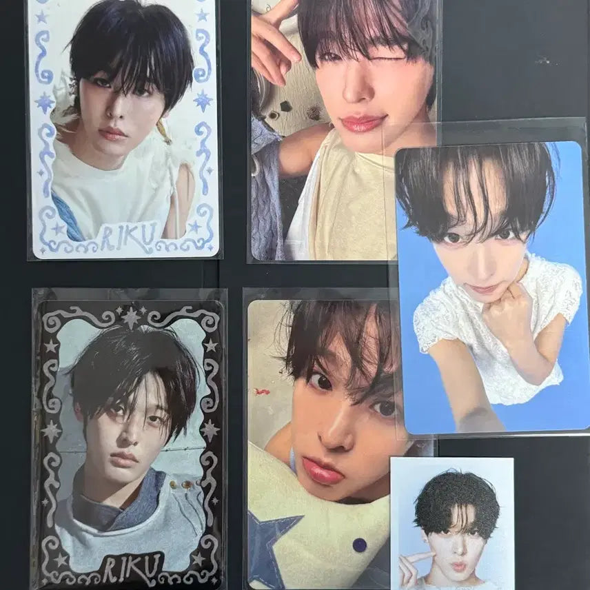 [SOLD OUT] 엔시티위시 리쿠 오드투러브 트레카 5만원 특전 포카 아이디포토카드 일괄