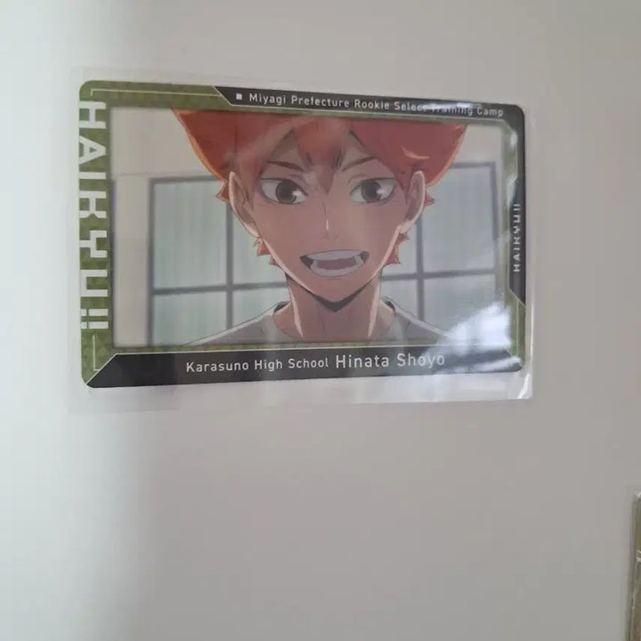 [BUNJANG] 하이큐 히나타 카드 / 하이큐 히나타 카드