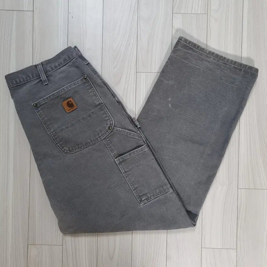 [SOLD OUT] 칼하트 더블니 카펜터 팬츠 B136 GVL 33X30