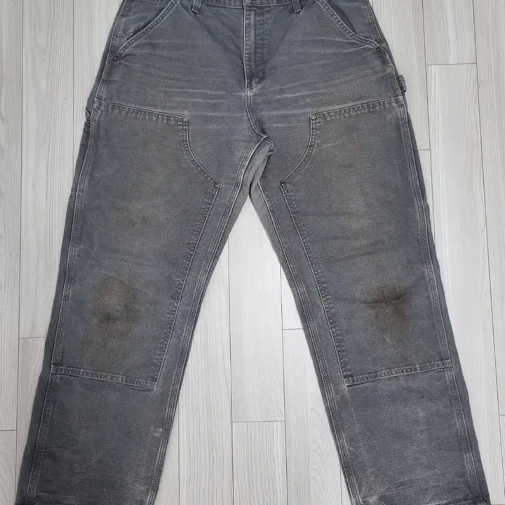 [SOLD OUT] 칼하트 더블니 카펜터 팬츠 B136 GVL 33X30