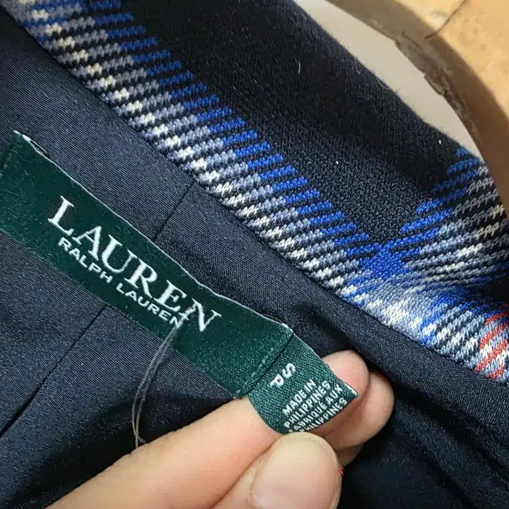 [SOLD OUT] 로렌 랄프로렌 체크 자켓