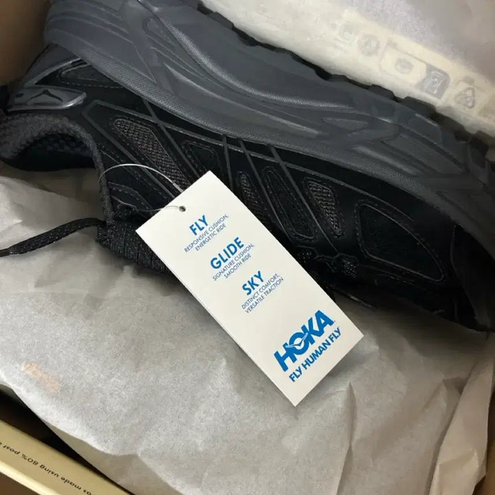 [BUNJANG] Axelim x Hoka Mafate Speed 2 TS Black Sneakers / 엑슬림x호카 마파테 스피드 2TS BLACK 9.5