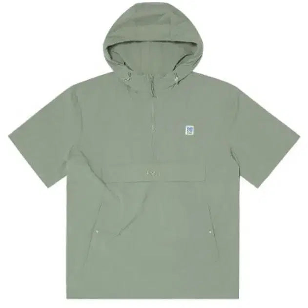 [BUNJANG] Kodak Chroma Breeze Anorak Olive Khaki XL / 코닥 크로마 브리즈 반팔 후드 아노락 올리브카키 xl  폴1324