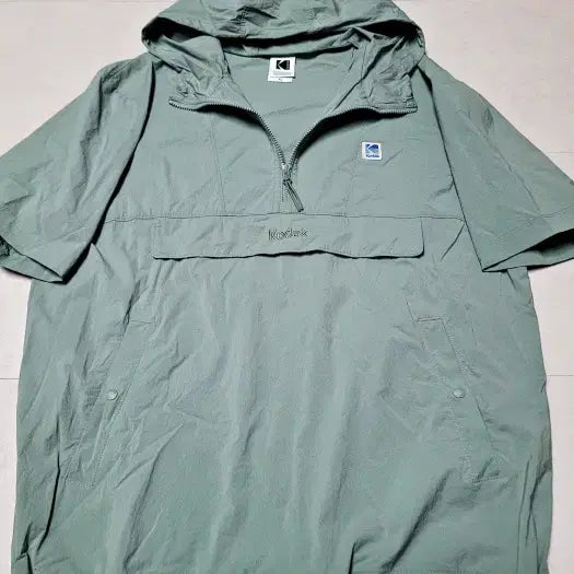 [BUNJANG] Kodak Chroma Breeze Anorak Olive Khaki XL / 코닥 크로마 브리즈 반팔 후드 아노락 올리브카키 xl  폴1324