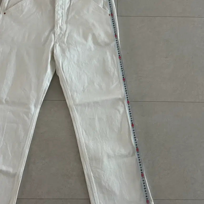 [BUNJANG] PIERCE Work Pants White / (L) 피어스 워크팬츠 화이트