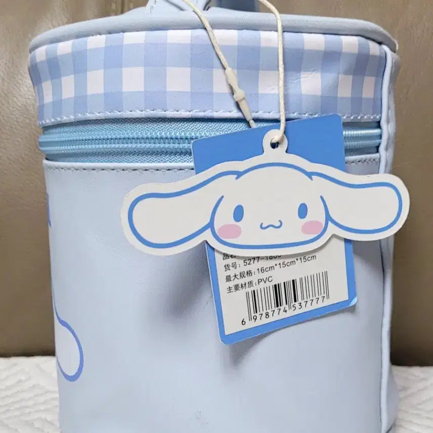 [BUNJANG] Sanrio Kuromi Cinnamoroll Cylindrical Pouch Bag / 쿠로미 시나모롤 원통 파우치 가방