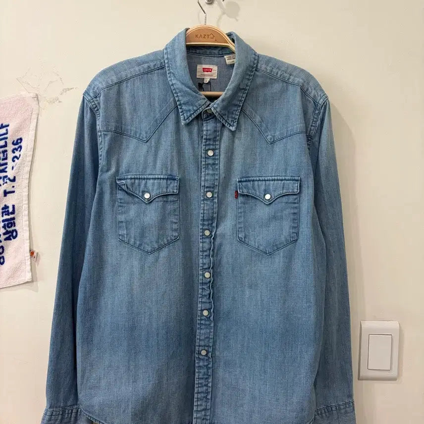 [SOLD OUT] 195. 리바이스 데님셔츠 청셔츠