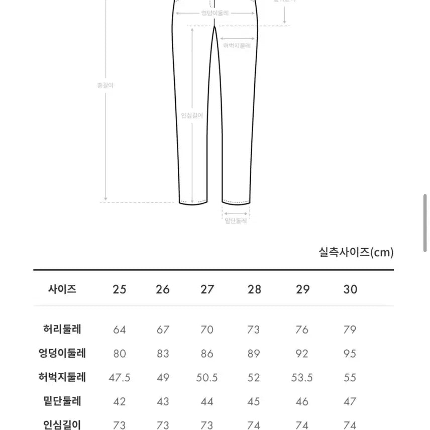 [BUNJANG] Guess Long Slim Bootcut Denim Jeans Ivory White / 게스 정품 롱 슬림 부츠컷 데님 청바지 아이보리 화이트