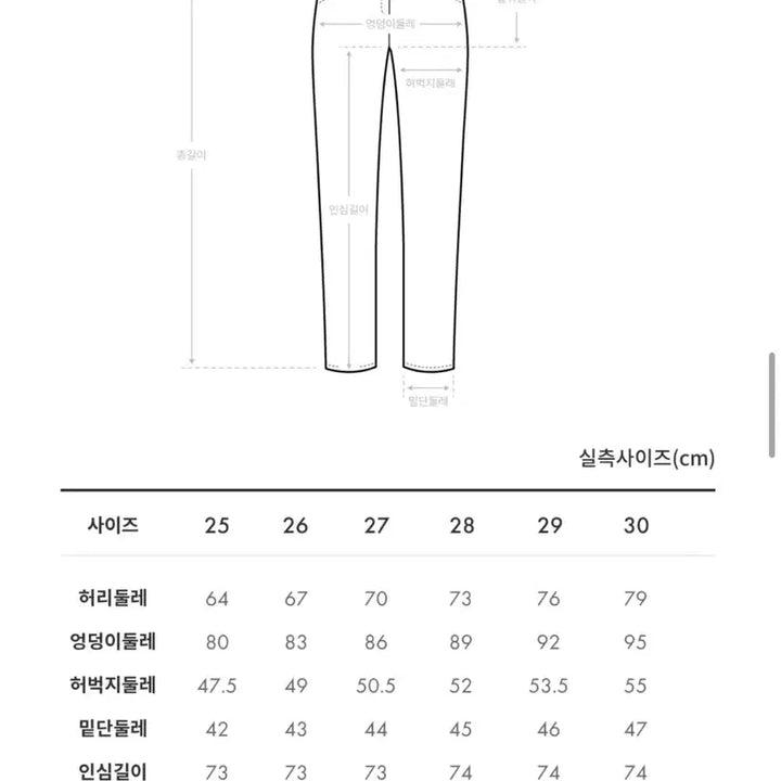 [BUNJANG] Guess Long Slim Bootcut Denim Jeans Ivory White / 게스 정품 롱 슬림 부츠컷 데님 청바지 아이보리 화이트
