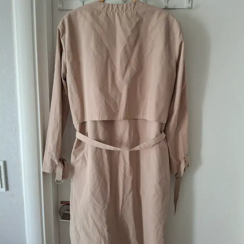 [BUNJANG] Beige Long Jacket / 베이지롱자켓 55~66반