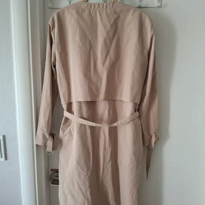 [BUNJANG] Beige Long Jacket / 베이지롱자켓 55~66반