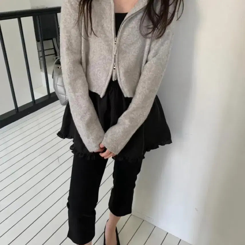 [BUNJANG] Pretty Young Thing Span Capri Biker 9-part Black Pants S / [택제거 새상품] 프리티영띵 스판 카프리 바이커 9부 블랙 팬츠 S