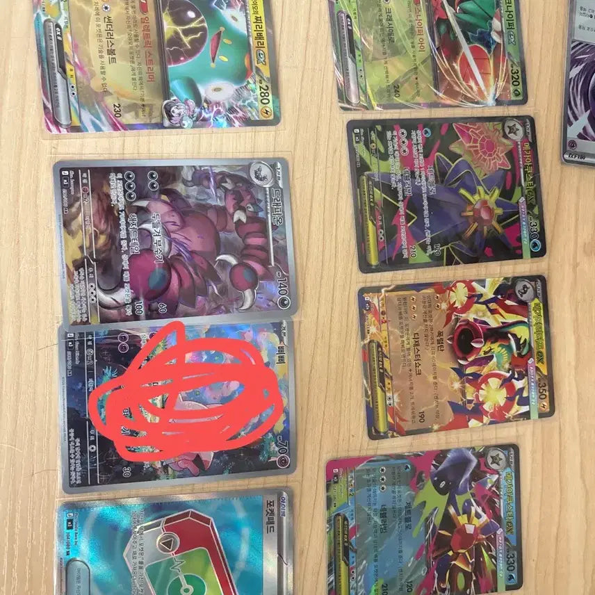 [BUNJANG] Pokemon Card Bundle Set (Includes SR) / 포켓몬카드 일괄(sr포함)