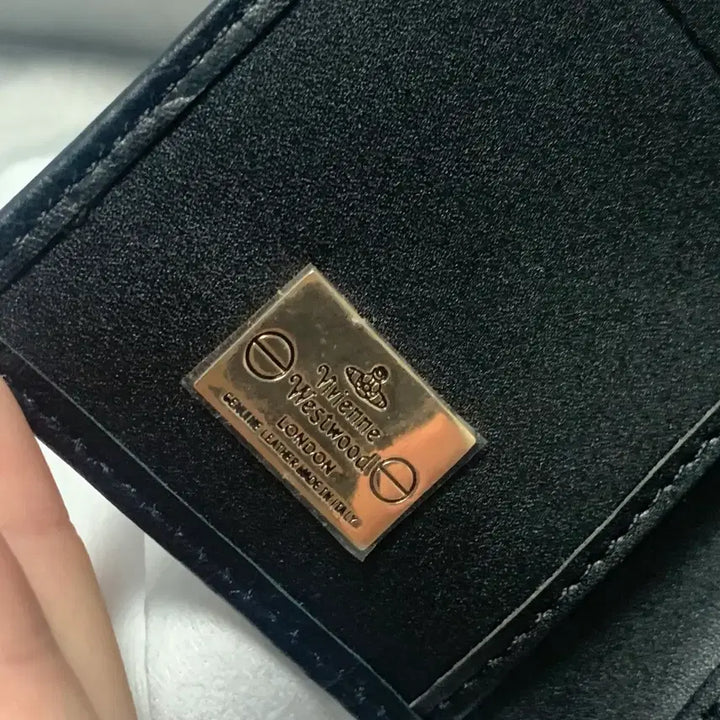 [BUNJANG] Vivienne Westwood Black Tri-fold Wallet / 비비안웨스트우드 블랙 3단 지갑