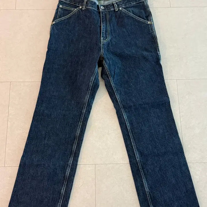 [BUNJANG] Blackout Work Pants Indigo L / (L) 블랙아웃 워크팬츠 인디고