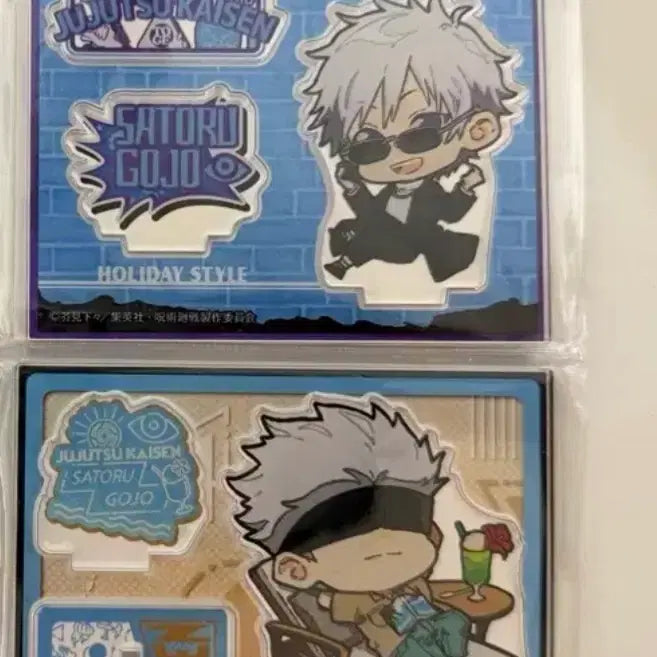 [BUNJANG] Jujutsu Kaisen Gojo Acrylic Standee Bundle Set / [일괄]주술회전 고죠 미니아크릴