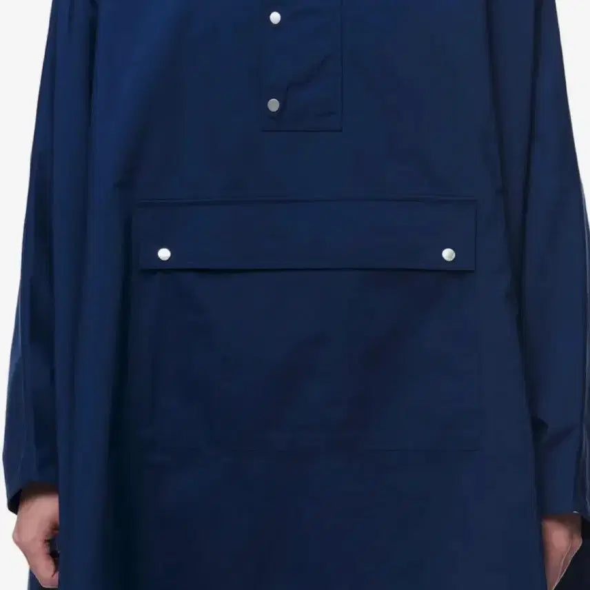 [BUNJANG] Puma x Maison Kitsune Waterproof Poncho - Blue / 푸마X메종키츠네 워터 프루프 판초-블루