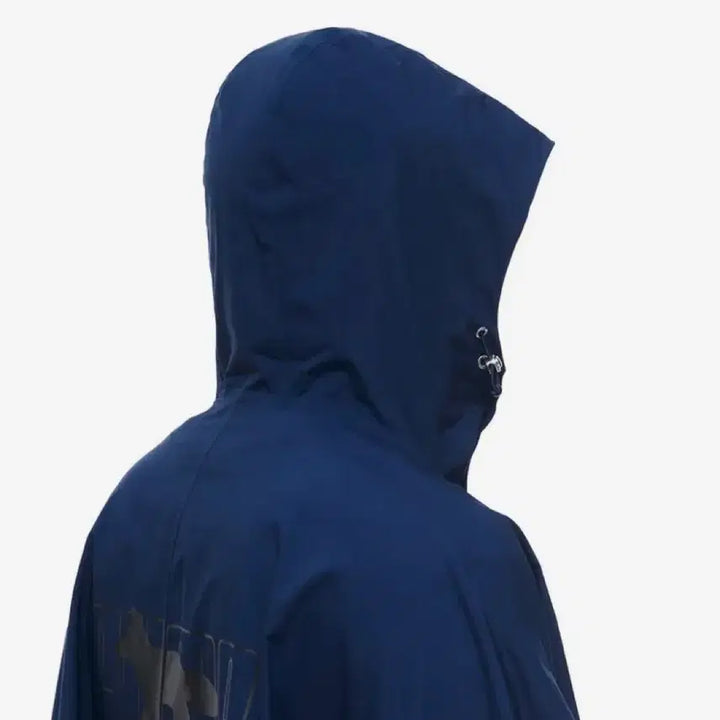 [BUNJANG] Puma x Maison Kitsune Waterproof Poncho - Blue / 푸마X메종키츠네 워터 프루프 판초-블루