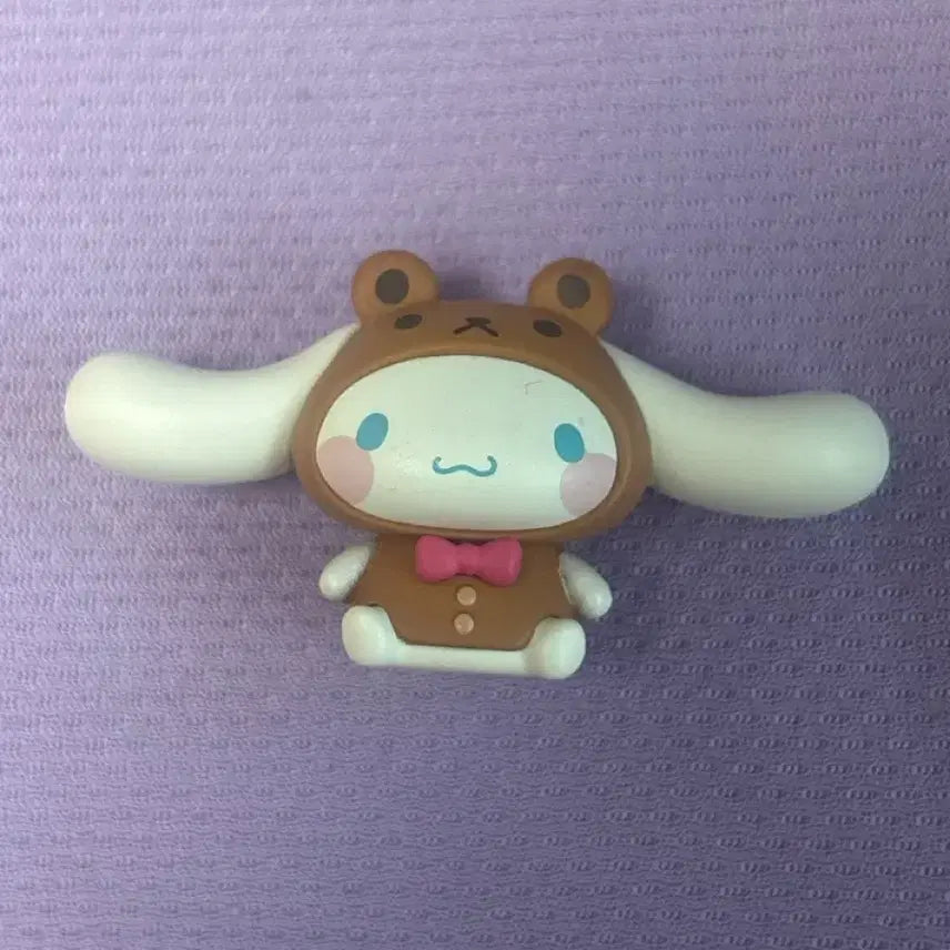 [BUNJANG] Sanrio Cinnamoroll Bear Costume Figure / 시나모롤 곰돌이옷 피규어
