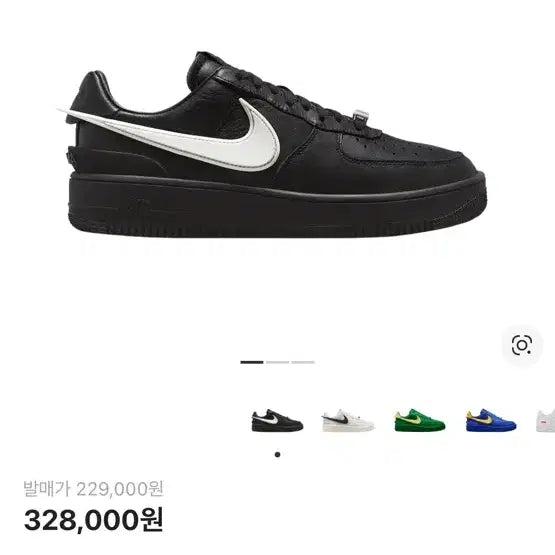 [BUNJANG] Nike Air Force 1 x AMBUSH Black / 나이키 에어포스1 X AMBUSH 앰부쉬 블랙 295