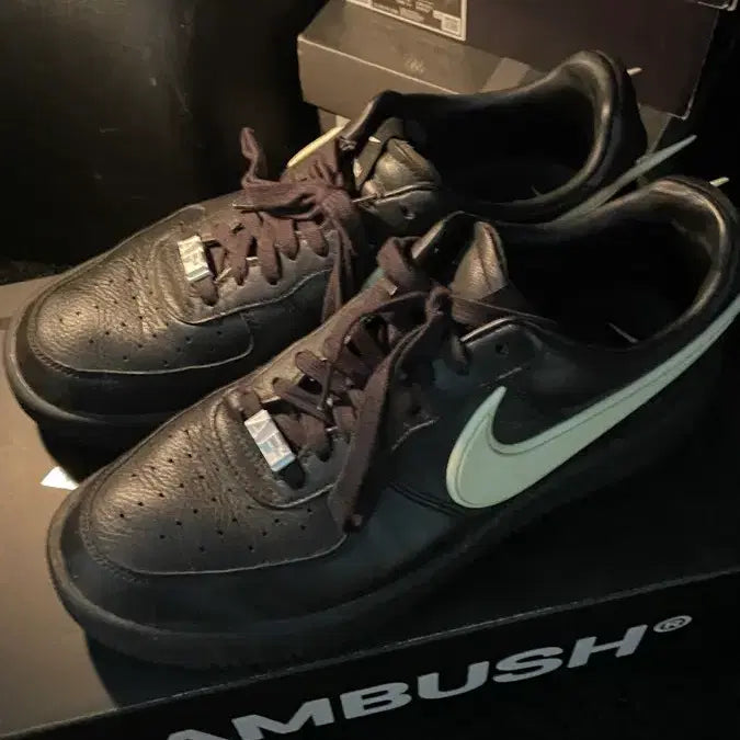 [BUNJANG] Nike Air Force 1 x AMBUSH Black / 나이키 에어포스1 X AMBUSH 앰부쉬 블랙 295