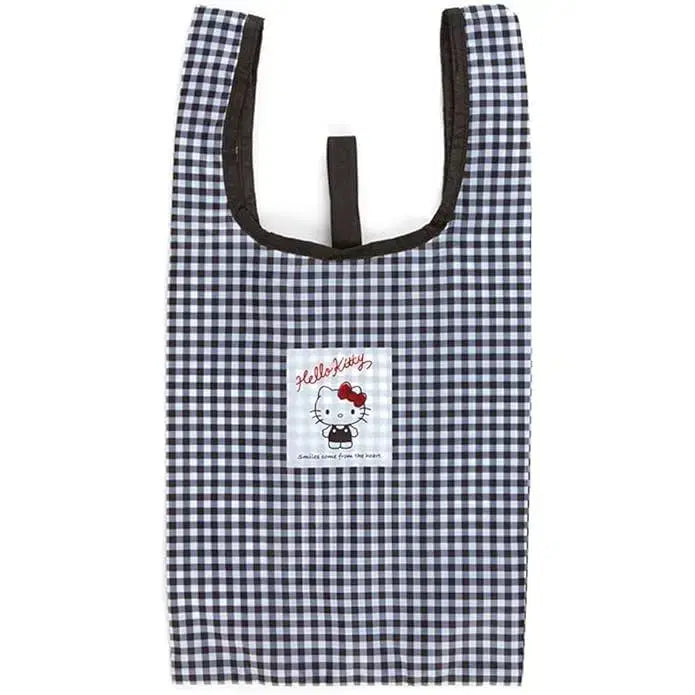 [BUNJANG] Sanrio Hello Kitty Gingham Check Eco Bag / [새상품] 산리오  헬로키티 깅엄체크 에코백