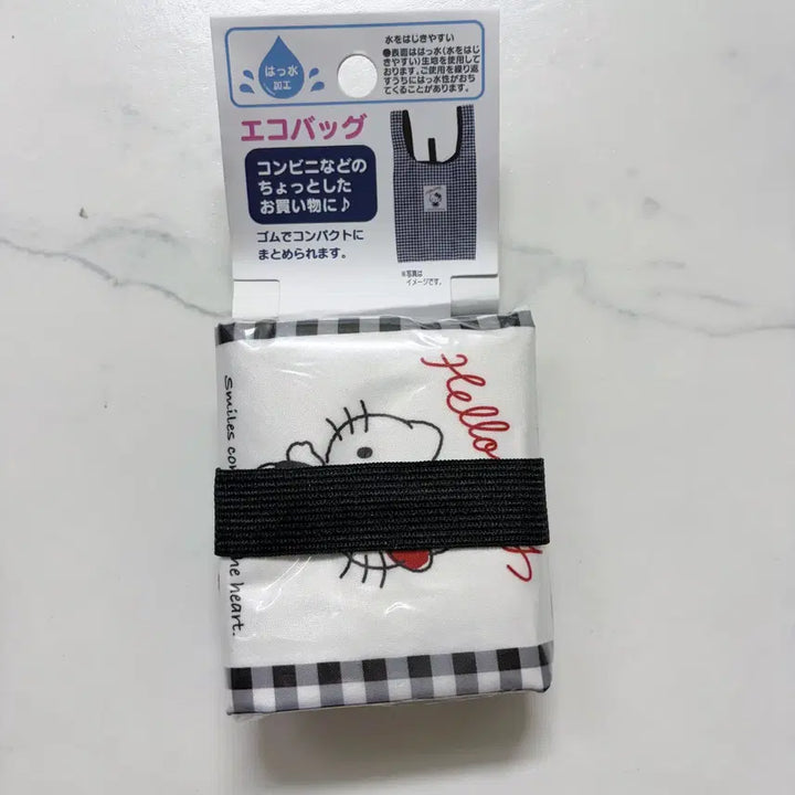 [BUNJANG] Sanrio Hello Kitty Gingham Check Eco Bag / [새상품] 산리오  헬로키티 깅엄체크 에코백