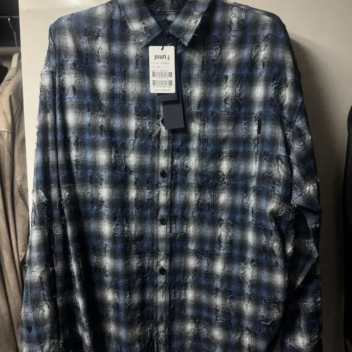 [SOLD OUT] 준지  그리드블루 48 새상품 팝니다