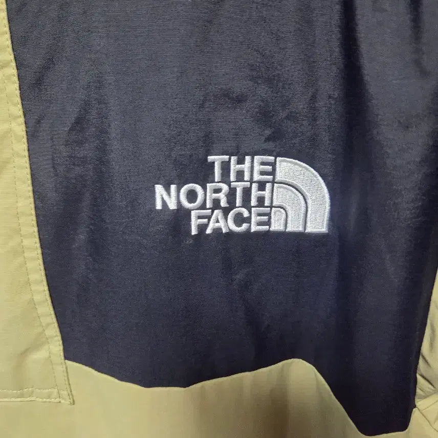 [BUNJANG] The North Face Anorak Windbreaker Beige/Black Size 100 / 노스페이스 아노락 바람막이 베이지/블랙100