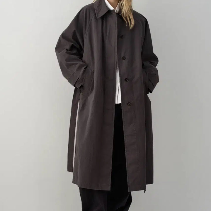 [BUNJANG] Facade Pattern Utility Trench Coat / 파사드패턴 유틸리티 트렌치