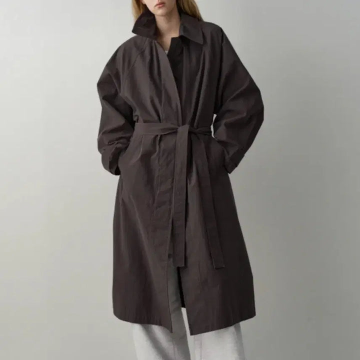 [BUNJANG] Facade Pattern Utility Trench Coat / 파사드패턴 유틸리티 트렌치