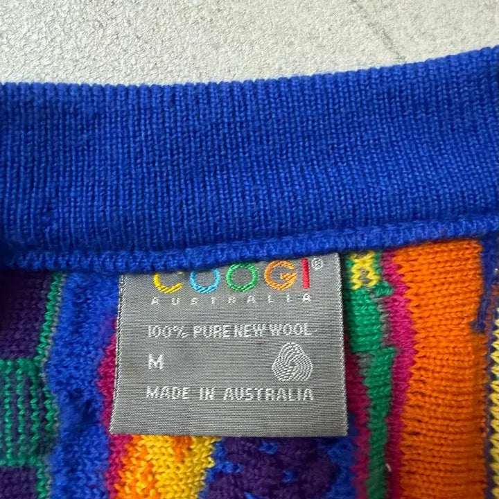 [BUNJANG] Kuwaii Australia 3D Cardigan M / 쿠지 오스트레일리아 3D가디건 M
