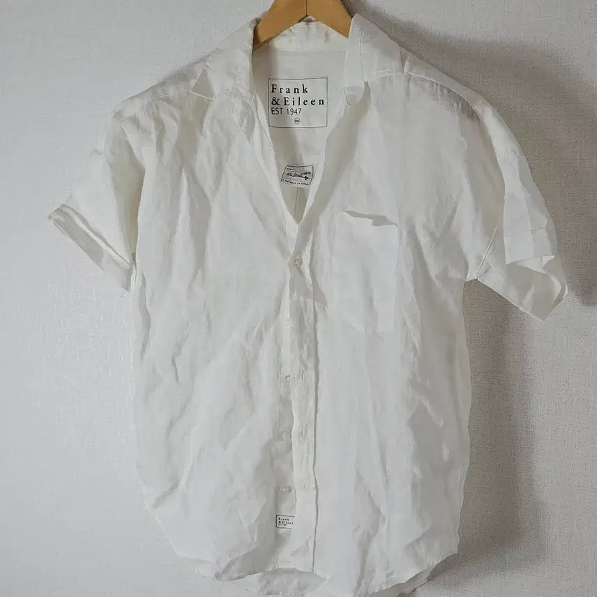 [BUNJANG] Frank &amp; Eileen Linen Shirt Blouse XXS / Frank&amp;Eileen 린넨 셔츠 블라우스 XXS 정품 (거의 새상품)