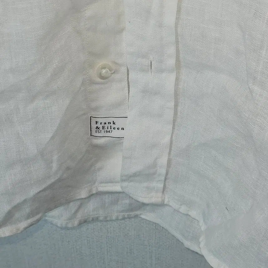 [BUNJANG] Frank &amp; Eileen Linen Shirt Blouse XXS / Frank&amp;Eileen 린넨 셔츠 블라우스 XXS 정품 (거의 새상품)